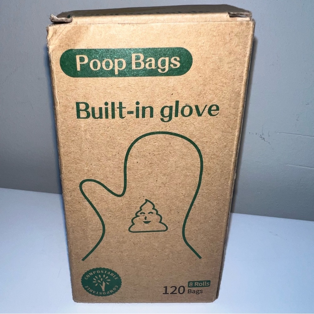 Lidaviwa Dog Poop Bags with Built-in Glove